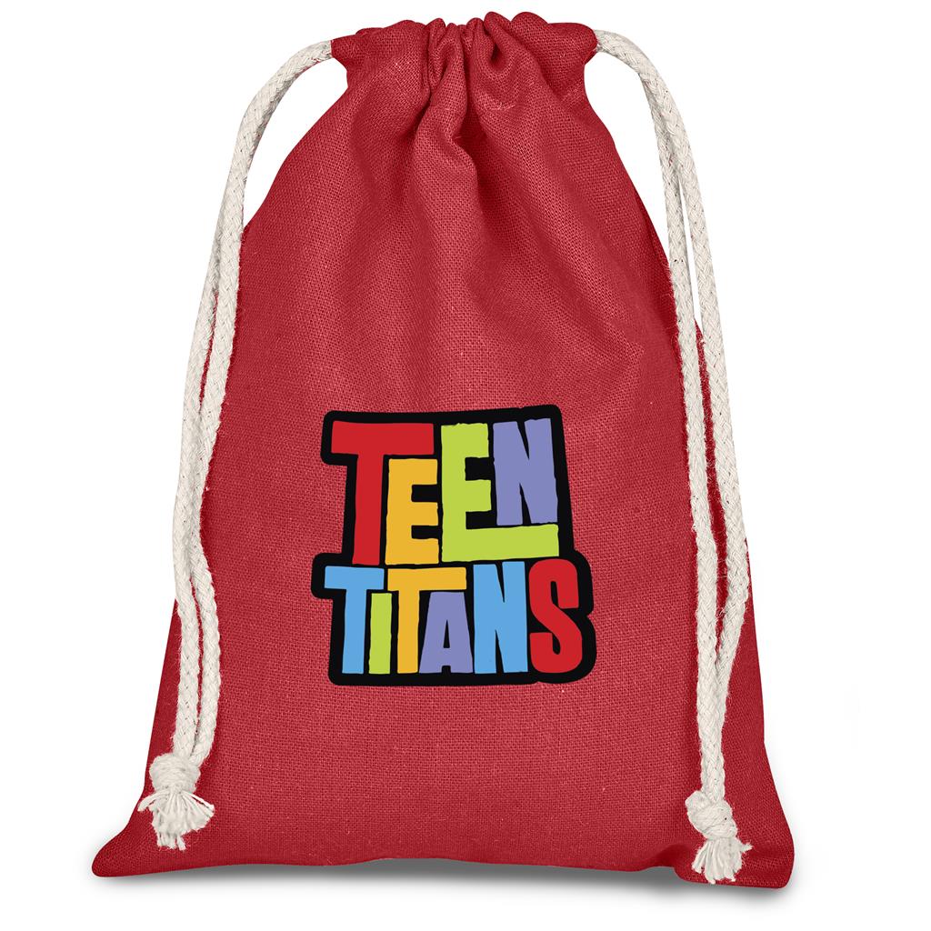 Altitude Allsorts Mini Cotton Drawstring Pouch - Red 1 BAG R X