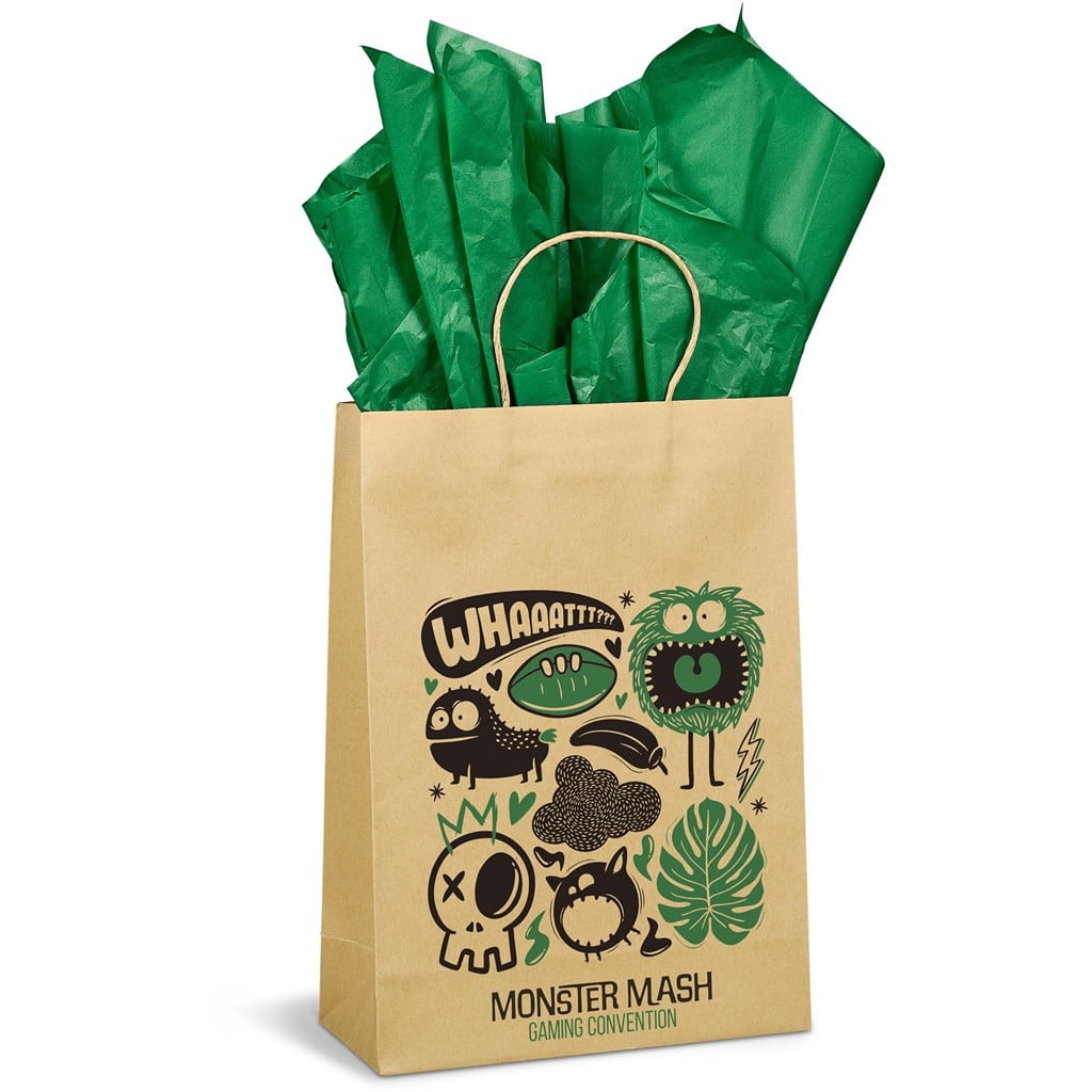Altitude Ecological Digital Print Maxi Paper Gift Bag 150gsm 20 BG AL B G MONSTERMASH X