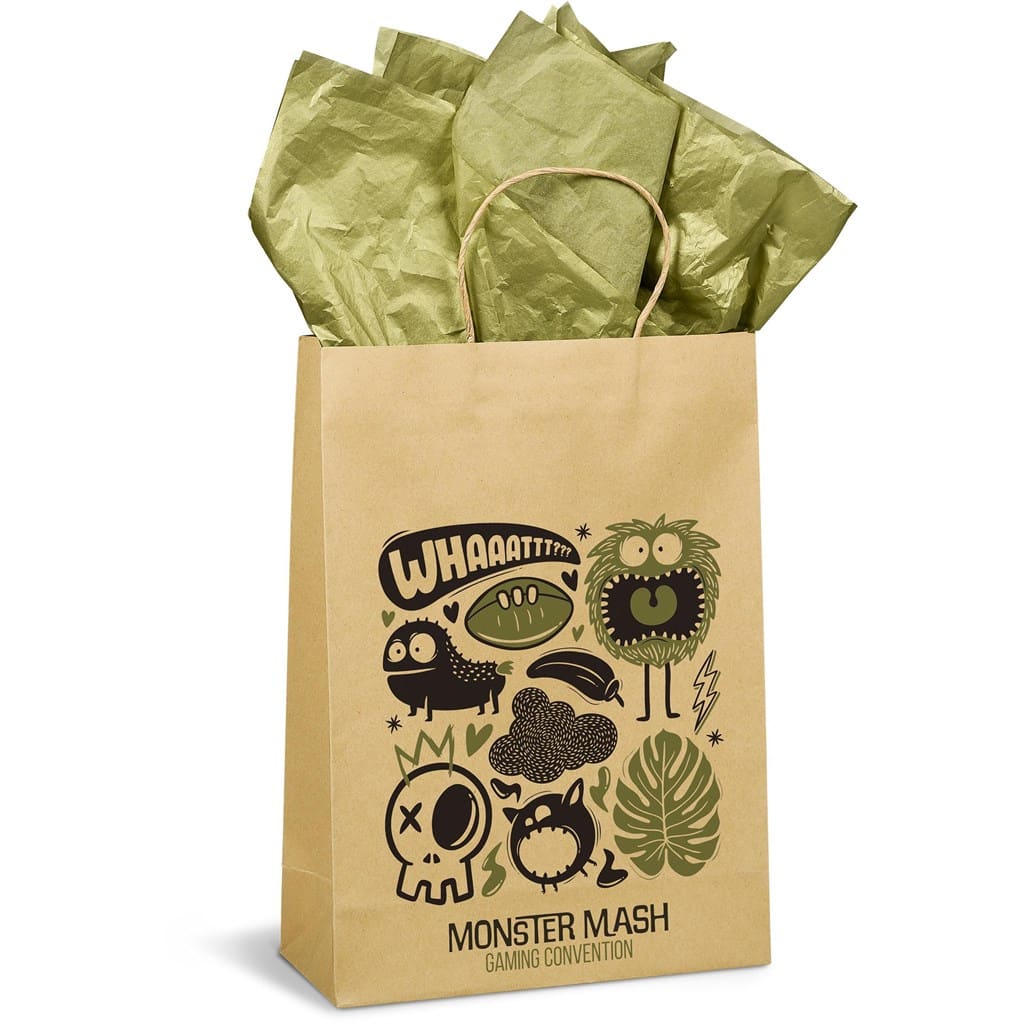 Altitude Ecological Digital Print Maxi Paper Gift Bag 150gsm 19 BG AL B GD MONSTERMASH X