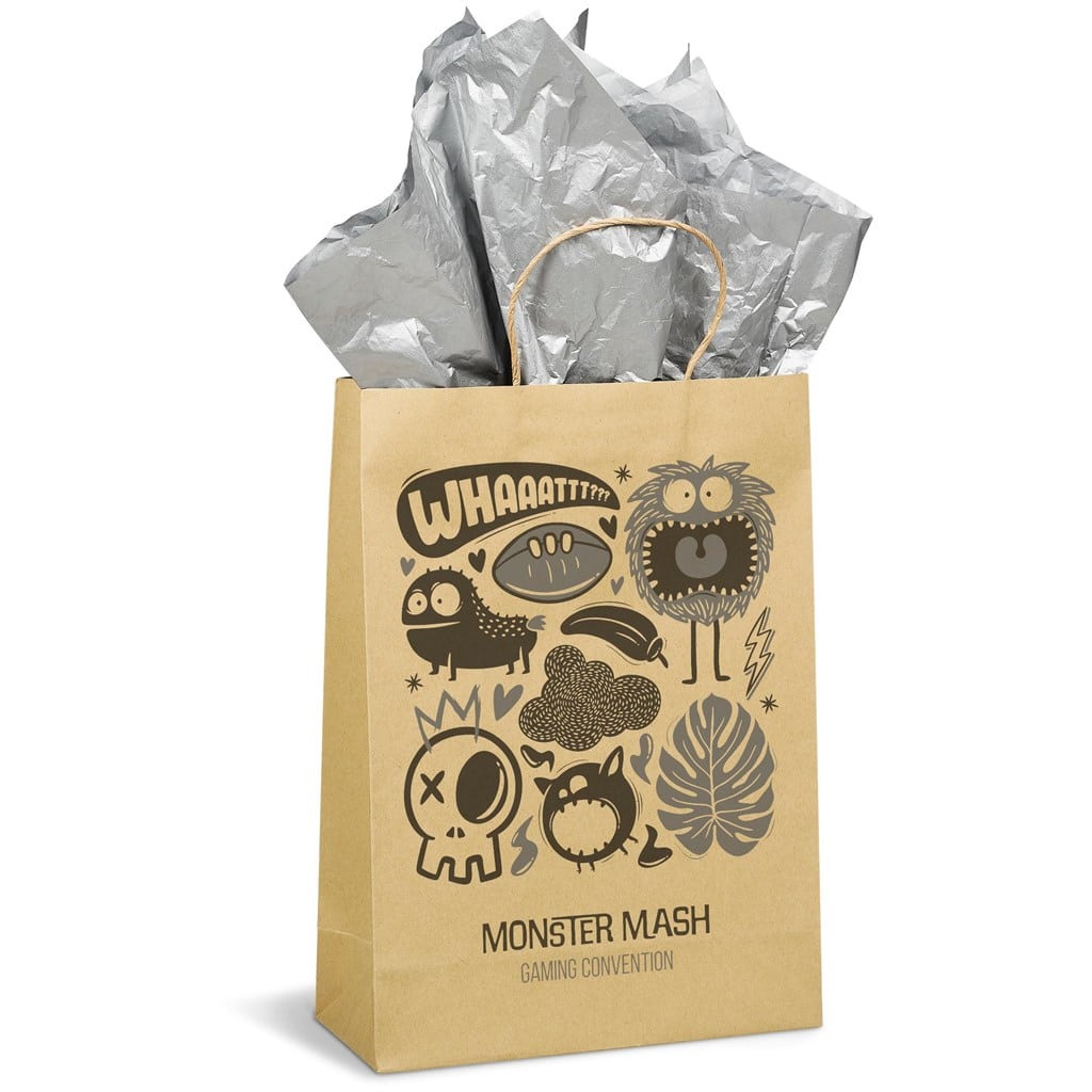 Altitude Ecological Digital Print Maxi Paper Gift Bag 150gsm 11 BG AL B S MONSTERMASH X