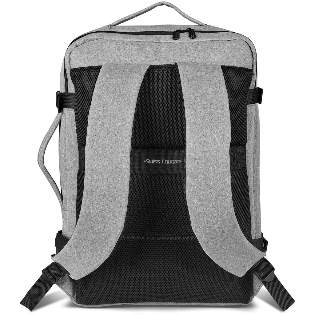 Swiss Cougar Cardiff Hybrid Laptop Backpack 17 BG SC B NO LOGO X