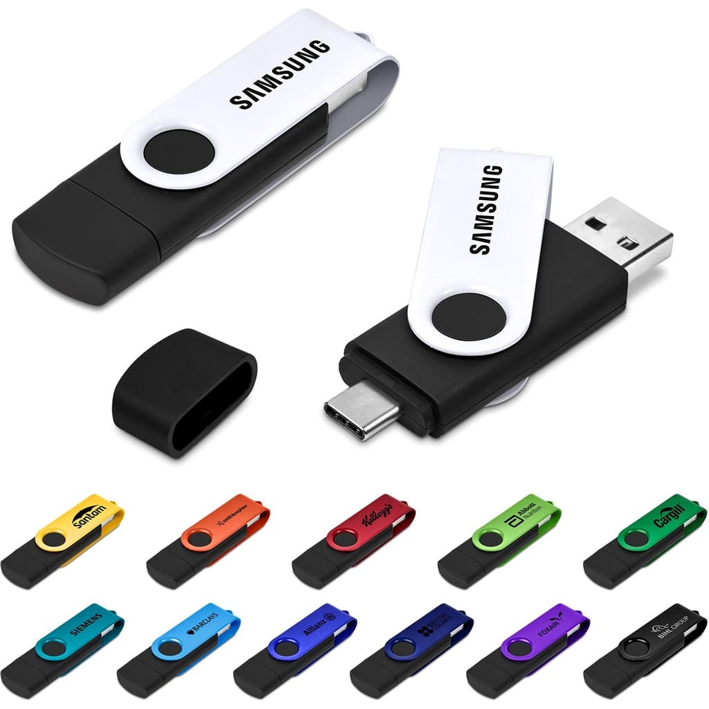 Shuffle Gyro Black Flash Drive – 32GB 1 DEFAULT X
