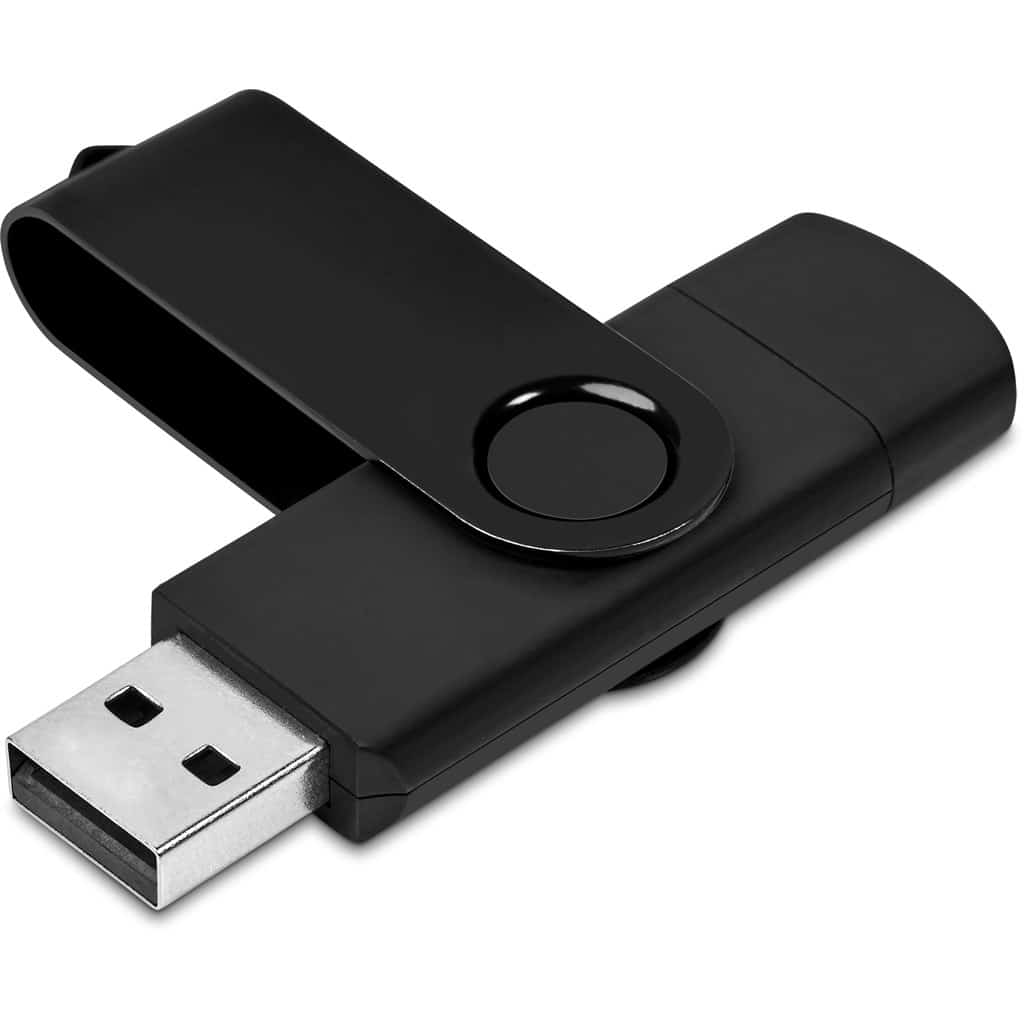 Shuffle Gyro Black Flash Drive – 32GB 5 GF AM B BL NO LOGO X