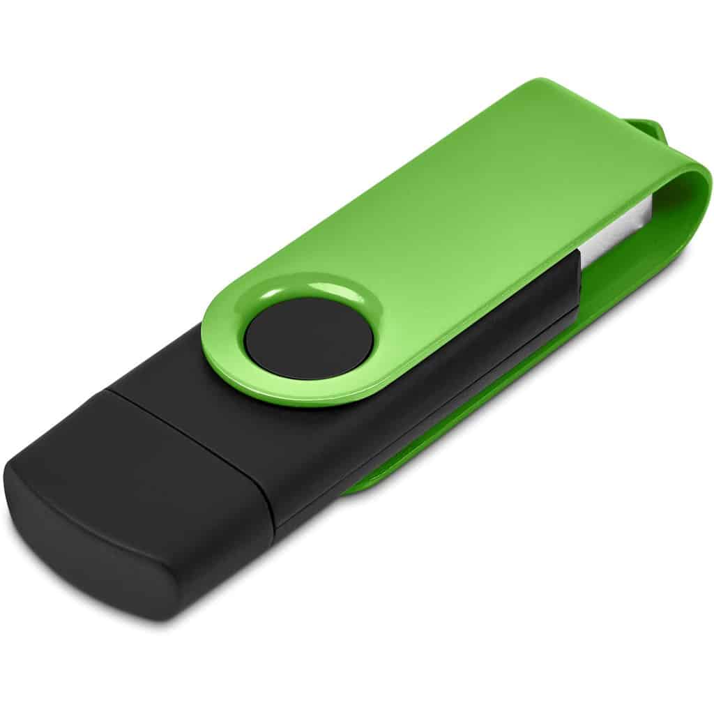 Shuffle Gyro Black Flash Drive – 32GB 29 GF AM B L NO LOGO X