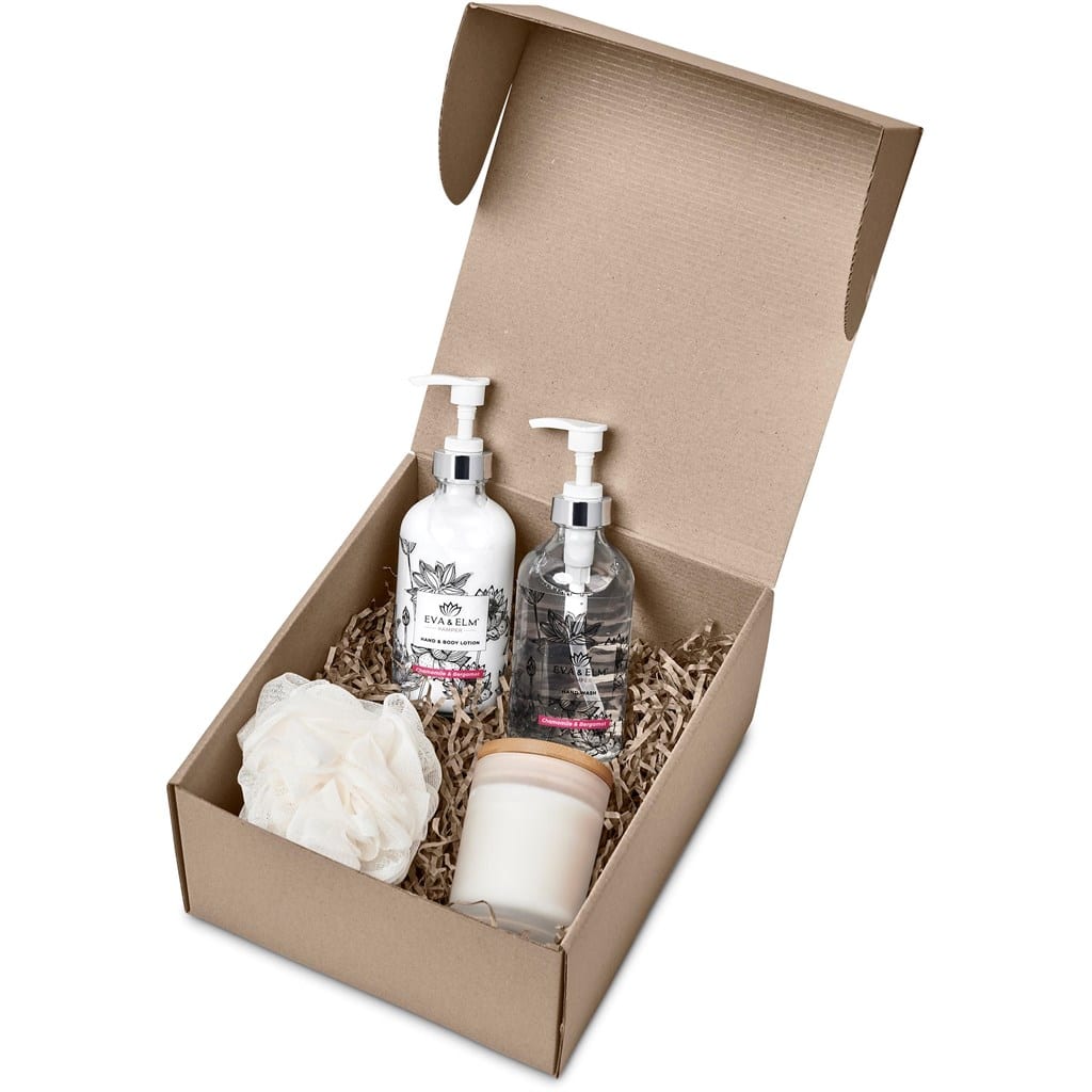 Eva & Elm Luxury Bliss Bath & Body Gift Set 4 GF EE B NT X