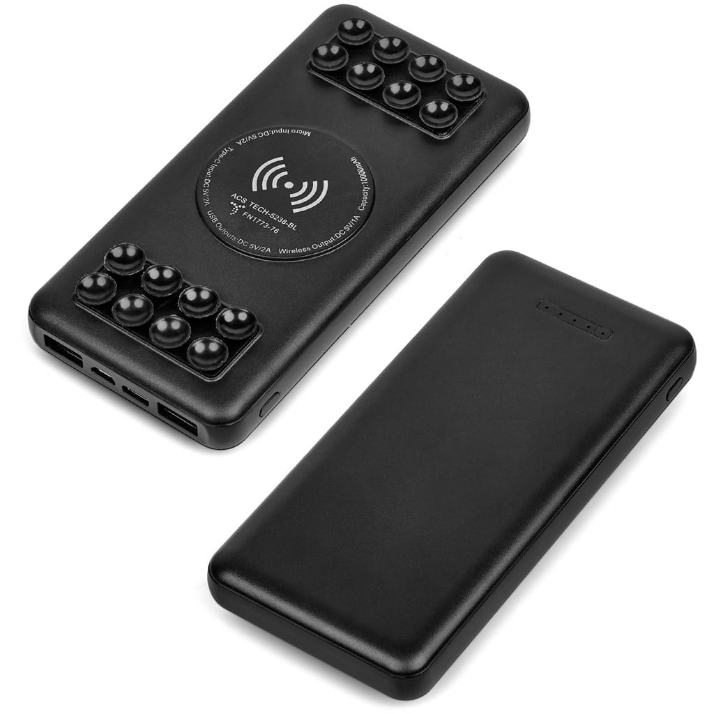 Vader Wireless Charging Suction Power Bank - 10,000mAh 3 TECH NO LOGO X