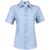 Ladies Short Sleeve Oxford Shirt – Light Blue