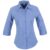 Ladies 3/4 Sleeve Manhattan Striped Shirt – Light Blue