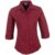 Ladies 3/4 Sleeve Manhattan Striped Shirt – Red