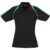 Ladies Triton Golf Shirt – Black Teal