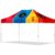 Coated Steel Sublimated Gazebo 4.5m x 3m