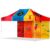 Coated Steel Sublimated Gazebo 4.5m x 3m 1 Long Full-Wall Skin