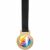 Achiever Medal With Black Petersham Lanyard