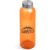 Kooshty Pura Glass Water Bottle – 500ML – Orange