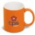 Omega Ceramic Coffee Mug – 330ml – Orange