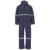 Light Duty Tornado  Hi-Viz Reflective  Rubberised Rainsuit – Navy