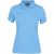 Ladies Distinct Golf Shirt – Sky Blue