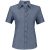 Ladies Short Sleeve Oxford Shirt – Navy