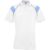 Mens Score Golf Shirt – White Light Blue