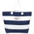 US Basic Coastline Cotton Beach Bag – Navy