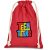 Allsorts Mini Cotton Drawstring Pouch – Red