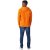 Mens Bravo Hooded Sweater – Orange