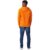 Mens Bravo Hooded Sweater – Orange