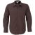 Mens Long Sleeve Manhattan Striped Shirt – Brown Old