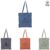 Okiyo Ito Recycled Coloured Cotton Shopper