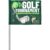 Pre-Production Sample Hoppla Tournament Golf Flag