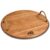 Okiyo Homegrown Medium Round Hardwood Food Platter