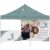 Ovation Sublimated Gazebo 3m X 3m – 1 Half-Wall Skin – 1 Full-Wall Skin