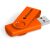 Axis Gyro Flash Drive – 16GB – Orange