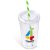 Malibu Double-Wall Plastic Tumbler & Straw – 470ml – Lime