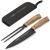 US Basic Butcher’s Block Carving Set