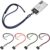 Altitude Silhouette Crossbody Phone Strap