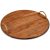 Okiyo Homegrown Large Round Hardwood Food Platter