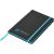 Altitude Colour-Edge A5 Hard Cover Notebook – Cyan