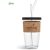 Kooshty Kork Glass Smoothie Kup & Straw – 480ml