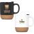 Serendipio Sienna Cork & Ceramic Coffee Mug – 340ml