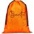 Pre-Printed Sample Hoppla Benguela Jumbo Polyester Drawstring Pouch