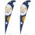 Legend 4m Sublimated Sharkfin Flying Banner Skin – Set Of 2 (Excludes Hardware)