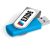 Axis Dome Flash Drive – 8GB – Cyan