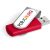 Axis Dome Flash Drive – 8GB – Red