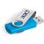 Axis Glint Flash Drive – 8GB – Cyan