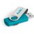 Axis Glint Flash Drive – 8GB – Turquoise