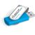 Axis Dome Flash Drive – 16GB – Cyan