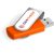 Axis Dome Flash Drive – 16GB – Orange