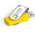 Axis Dome Flash Drive – 16GB – Yellow